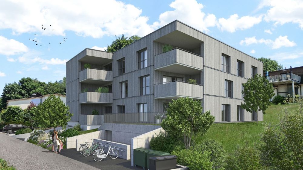 Neubauwohnung: 3.5-Zimmer-Eigentumswohnung im 1. Obergeschoss -  Bild 2