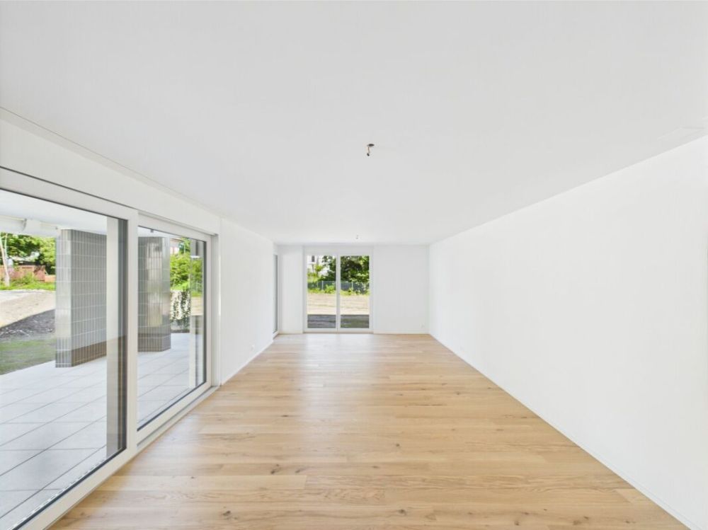 Neue 4.5-Zimmer Erdgeschoss Wohnung (C2) - Wohnzimmer