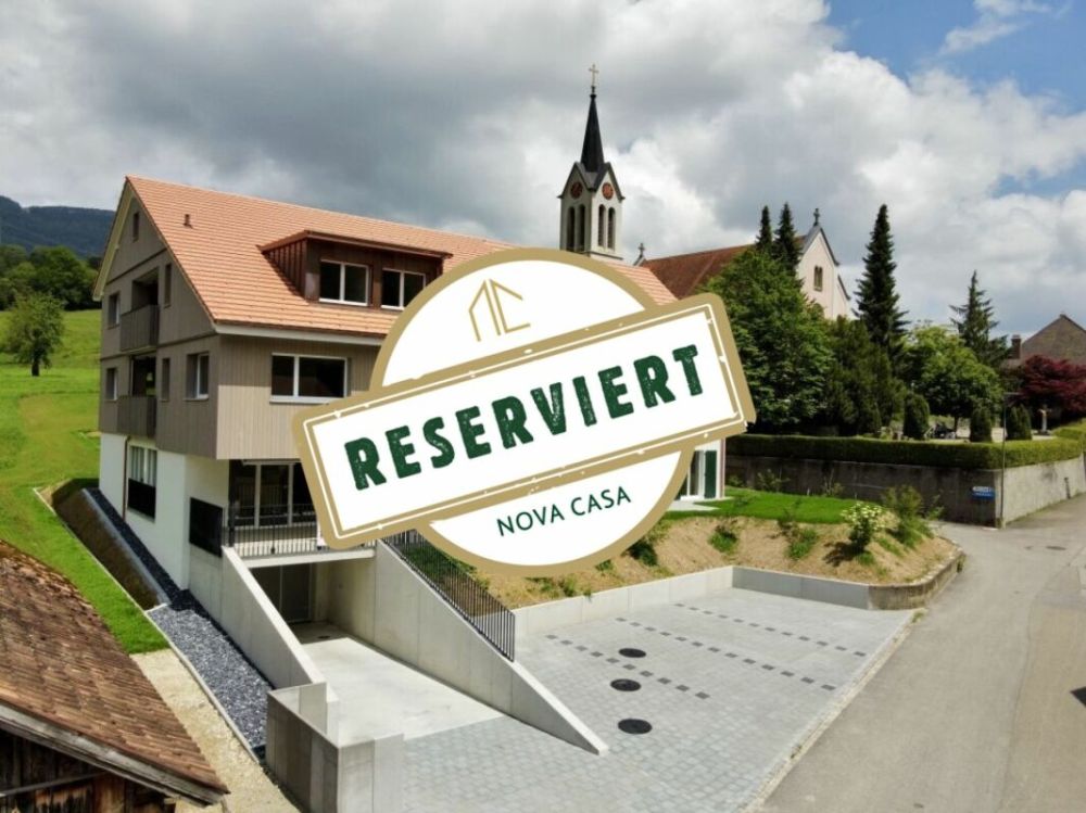 RESERVIERT Neubau 4.5-Zimmer Dachwohnung mit Aussicht ins Grüne A6 - Bild 1