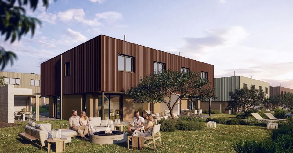 Lancement d"un nouveau projet résidentiel à Prez-vers-Noréaz [Villa 8] - Maison jumelée 5.5 pièces - image - 1