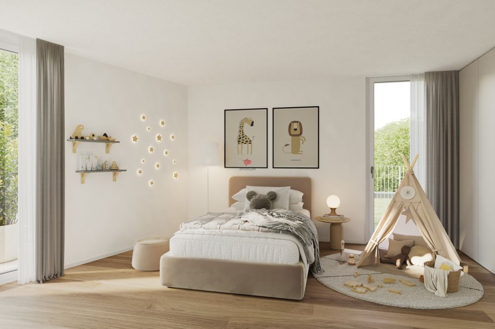 Neubau - Fünf exklusive Eigentumswohnungen - Urban & doch naturnah - Die Visualisierung dient nur als Veranschaulichung und spiegelt im Detail nicht das Projekt wider