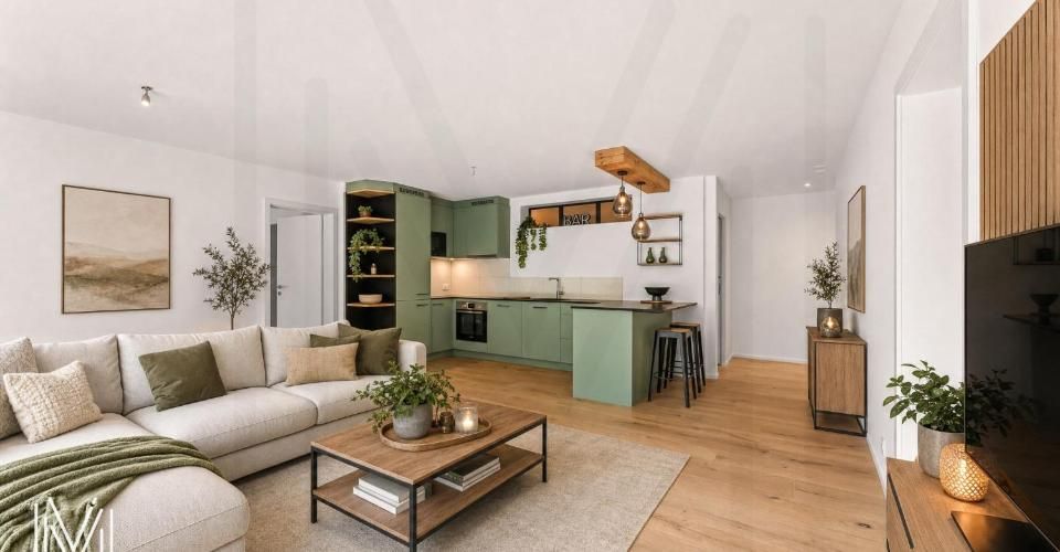 Bel appartement 4,5 pièces au rez de jardin - Appartement 4.5 pièces - image - 1