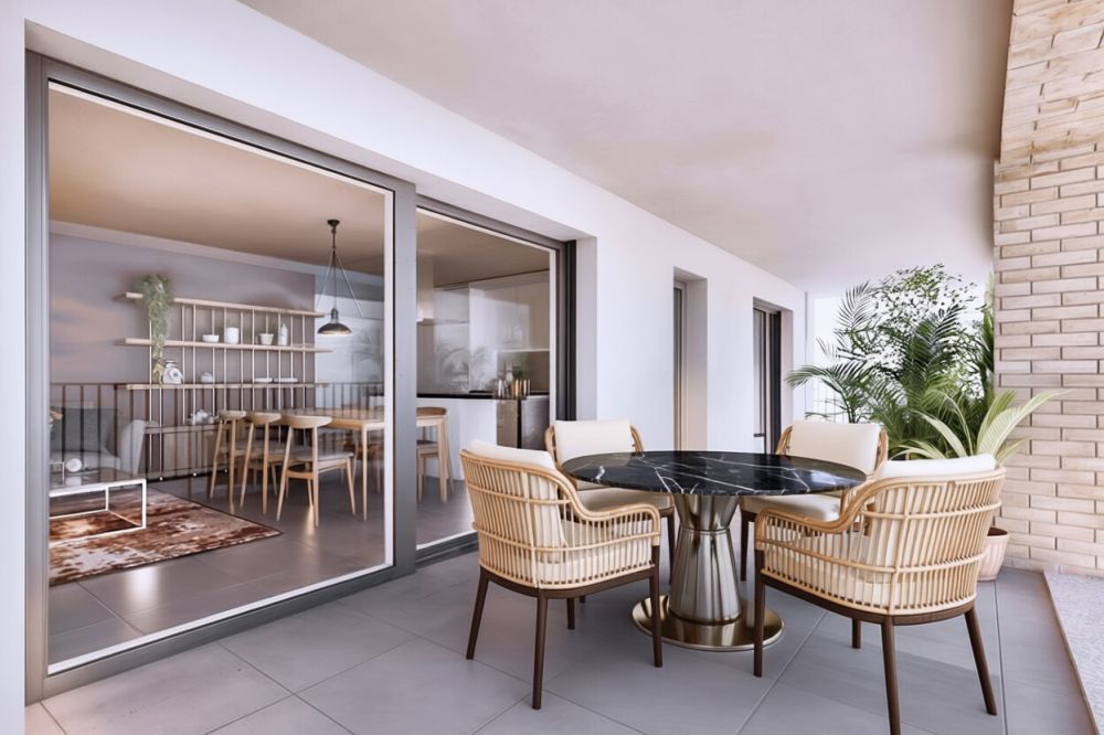 MODERNO 3.5 LOCALI DI NUOVA COSTRUZIONE CON TERRAZZA AD AGNO - Bild 1