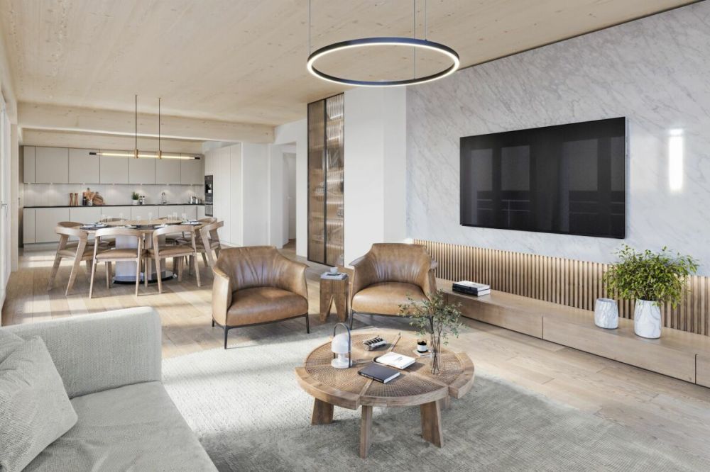 Spacieux attique traversant de 4.5 pièces avec terrasses de 38.5 m² - Bild 1