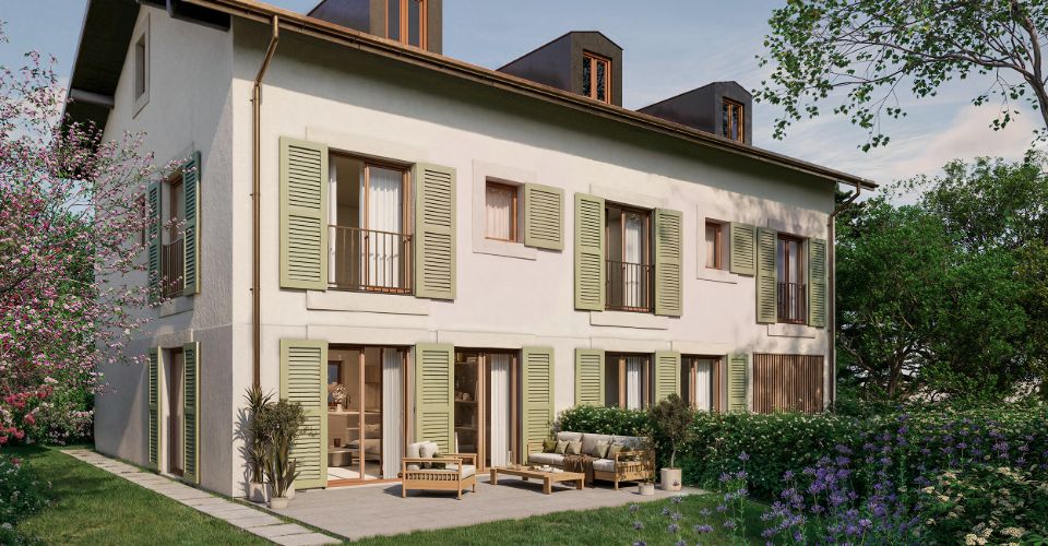 CÔTÉ LULLY – TOWNHOUSE A - Maison contiguë 5 pièces - image - 1