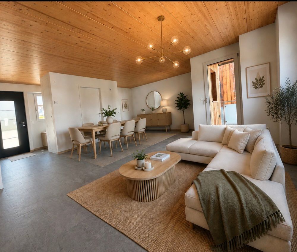Prächtige 3.5-Zimmer-Duplexwohnung in einer vollständig renovierten Scheune -  Bild 1