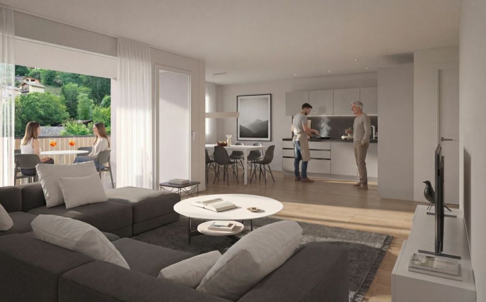 "Baustart erfolgt" - Zweitwohnung im Neubau Projekt Pazonja Malix -  Bild 2
