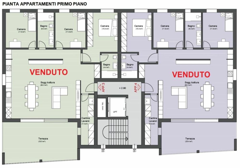 NUOVI APPARTAMENTI A CAMA -  Bild 9