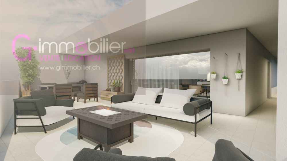 Nouvelle construction à Monthey -Appartements contemporains au coeur du quartier sous gare -  Bild 1