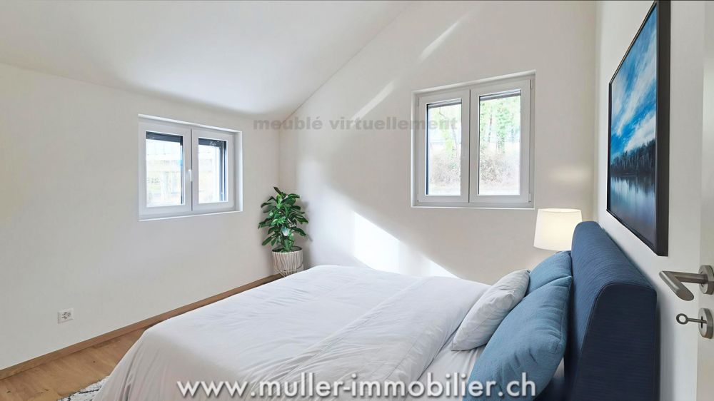 Appartement neuf avec balcon sous les combles à Concise - Bild 6