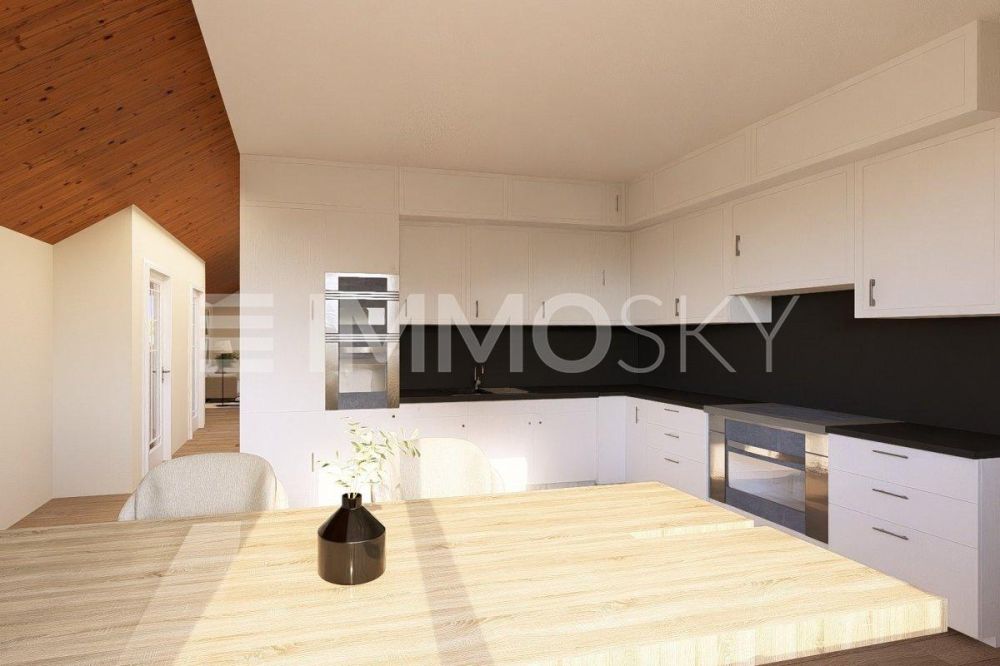 EXCLUSIVITÉ ! Spacieux 3,5 pièces en attique sans vis-à-vis ! - Cuisine américaine