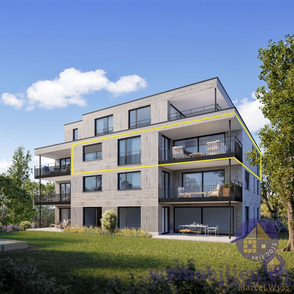 Neubau Kirchberg: hochwertige 4 1/2 Eigentumswohnung - Bild 1