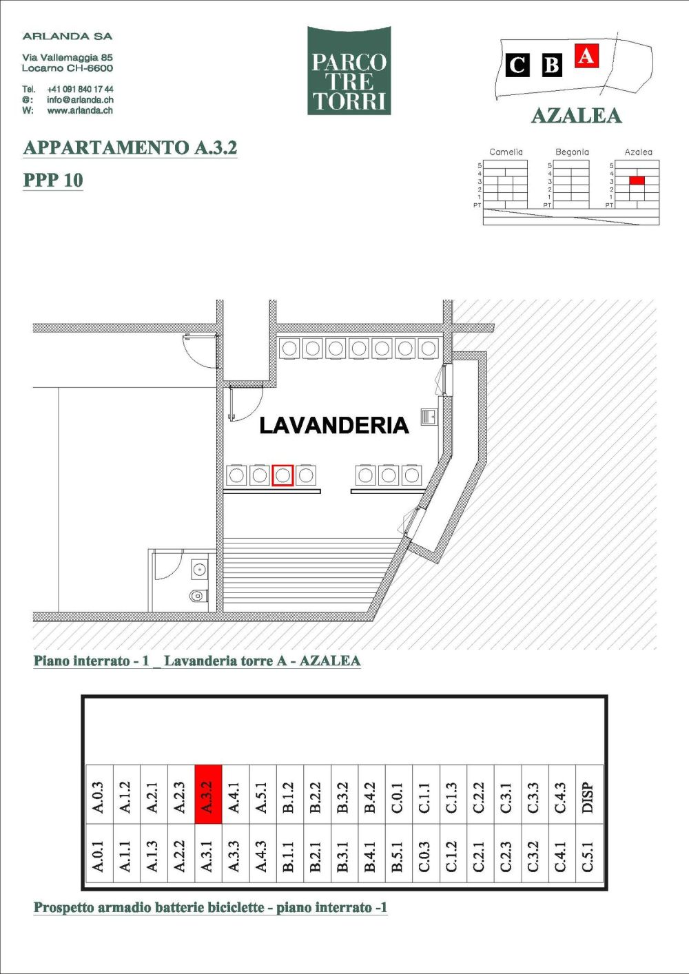 Panoramico appartamento 2.5 locali A.3.2 n° 10 - Bild 7
