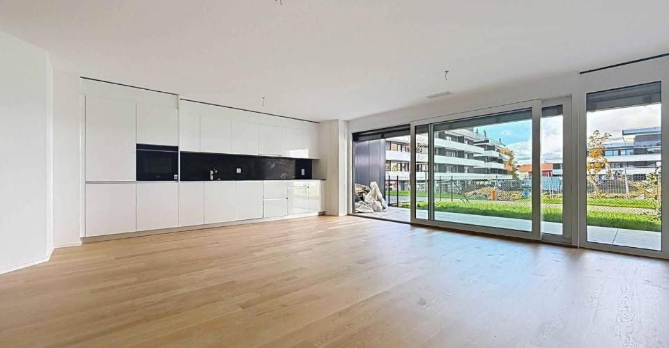 Appartement neuf de 3.5 pièces avec 2 terrasses et 2 jardins - Appartement 3.5 pièces - image - 3