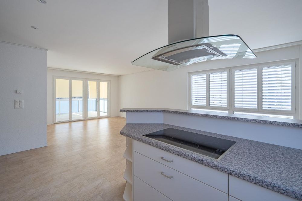 4.5-Zi. Wohnung Aussicht zum Alpstein - Küche/Essen