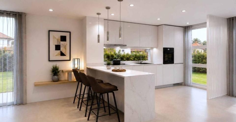 Villa contiguë de 5.5 pièces avec terrasse et jardin - Maison contiguë 5.5 pièces - image - 2