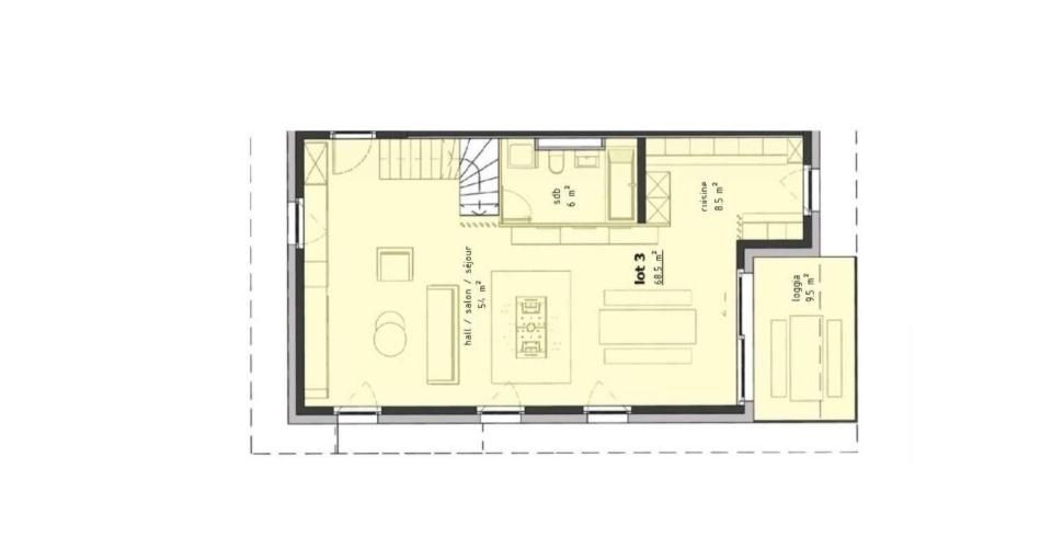 Duplex de 4.5 pièces avec balcons - Appartement 4.5 pièces - image - 9