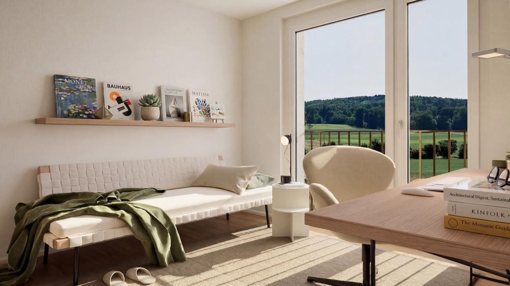 2,5-Zimmer-Neubau-Eigentumswohnung mit Weitblick in Lüterswil (Bucheggberg) -  Bild 8