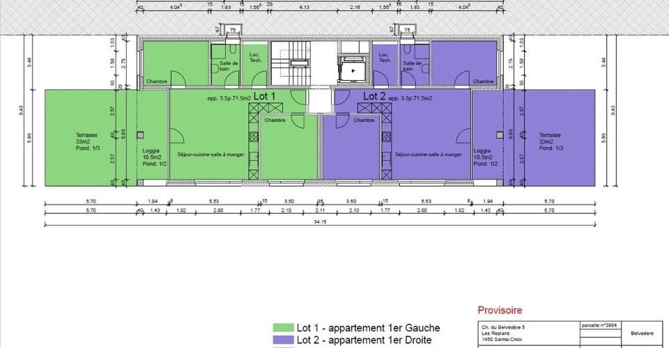 Appt PPE neuf de 3.5 pièces Vivre au soleil, au-dessus du brouillard - Appartement 3.5 pièces - image - 10