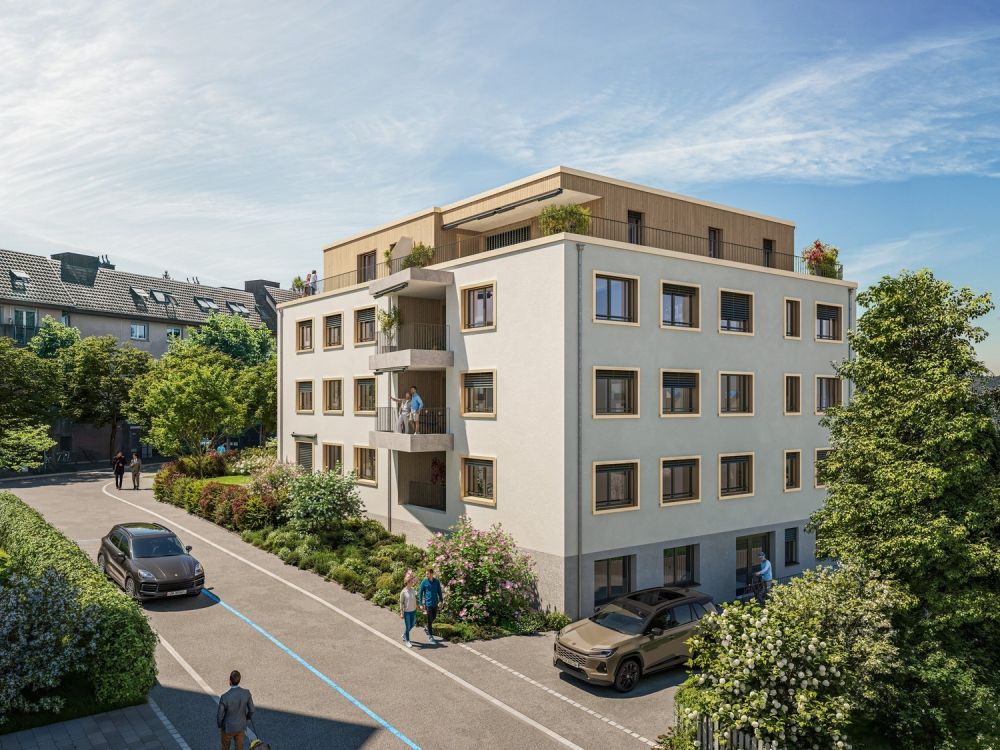 3.5 Zimmer Neubau Attikawohnung an ruhiger Lage in Oerlikon -  Bild 1