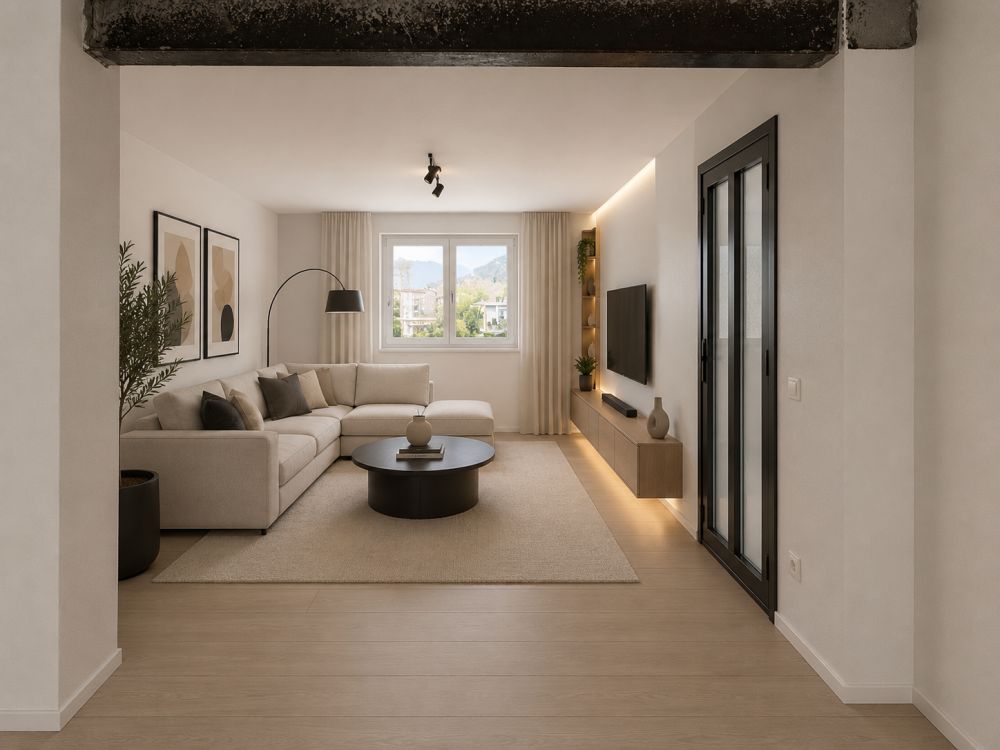 NUOVO APPARTAMENTO 3.5 LOCALI IN VILLA BIFAMILIARE A CRESCIANO – PIANO TERRA -  Bild 1