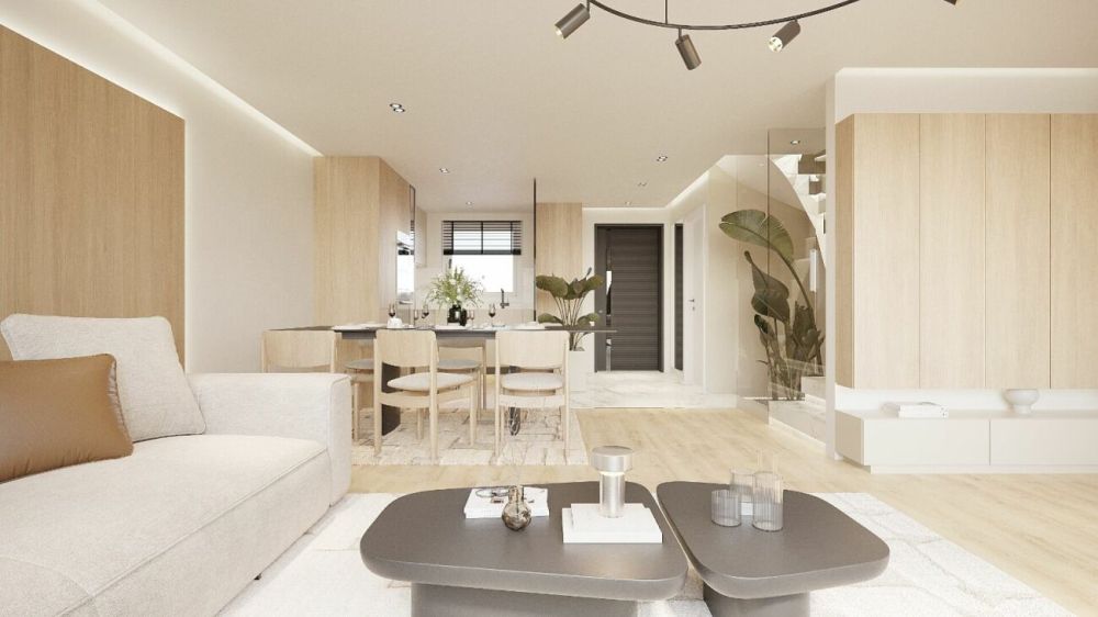 Maison jumelée moderne avec jardin, terrasse et carport -  Bild 8