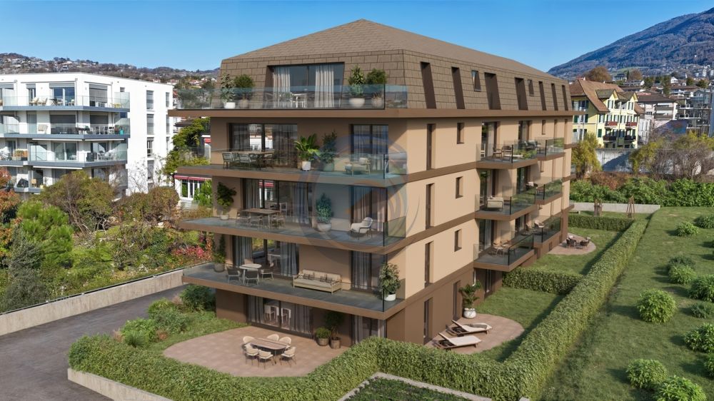 BEL APPARTEMENT DE 4.5 PIÈCES NEUF AU REZ-DE-CHAUSSÉE AVEC JARDIN - Bild 3