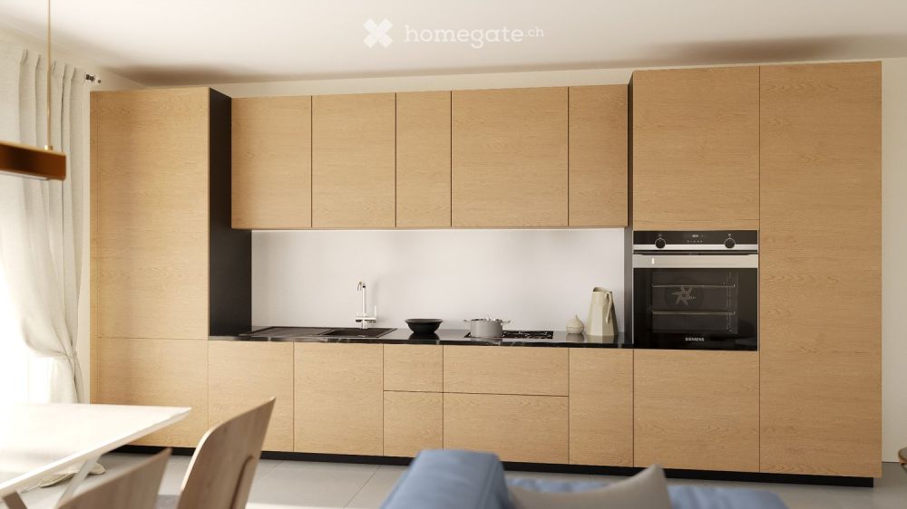 Appartement spacieux 3,5 pces avec terrasse et pelouse -  Bild 5