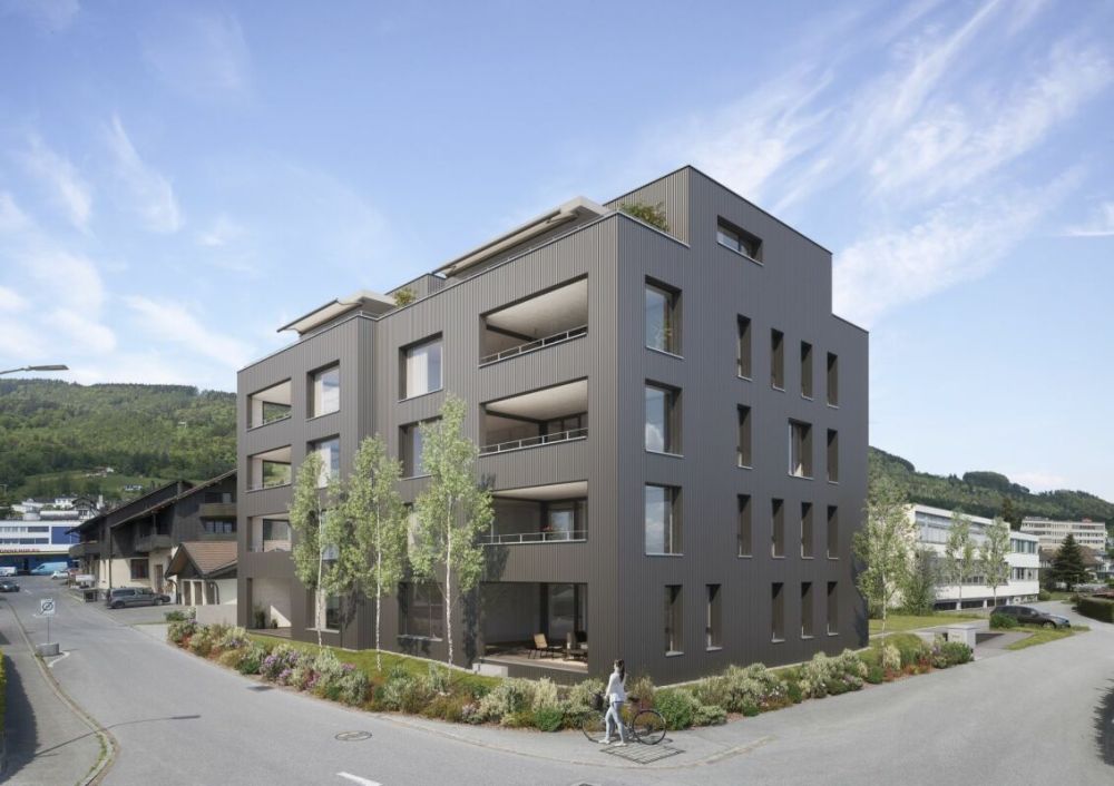 Wohnen mit Aussicht - Neubau MFH Gräflibühlstrasse, Rebstein - Bild 1
