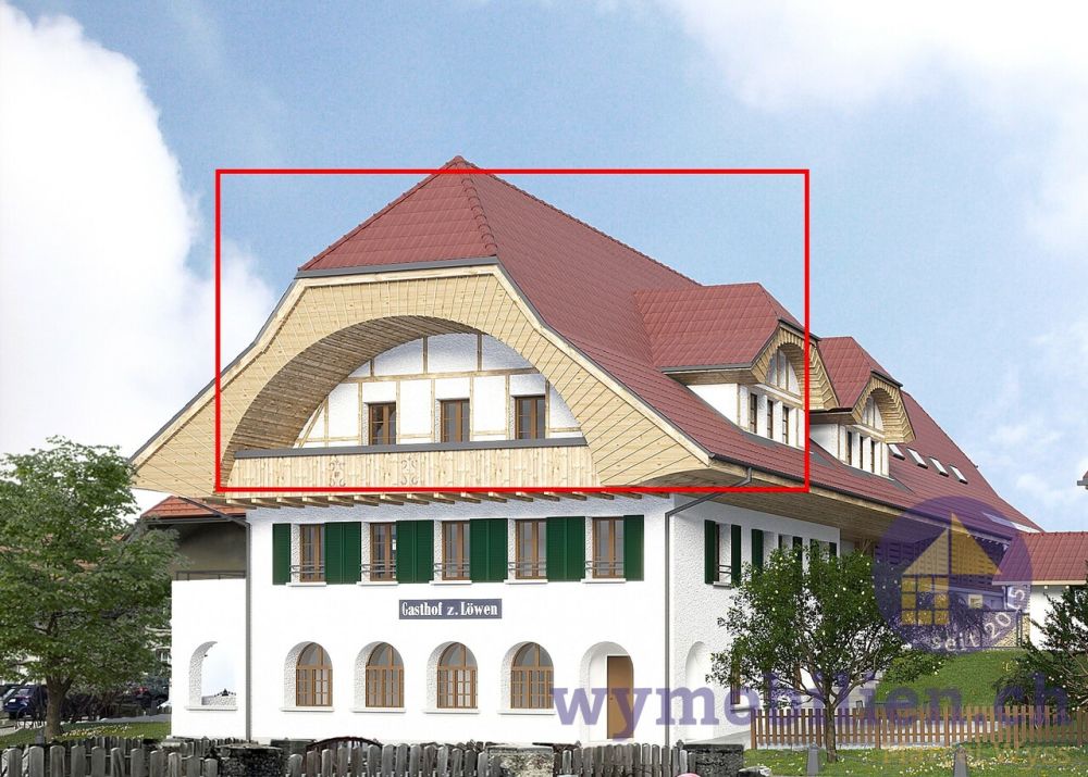 Löwen-Loft mit 3.5 Zimmer, 135m2 Wohnfläche! (W6) - Ihre neue Wohlfühloase mitten in der Dorfidylle