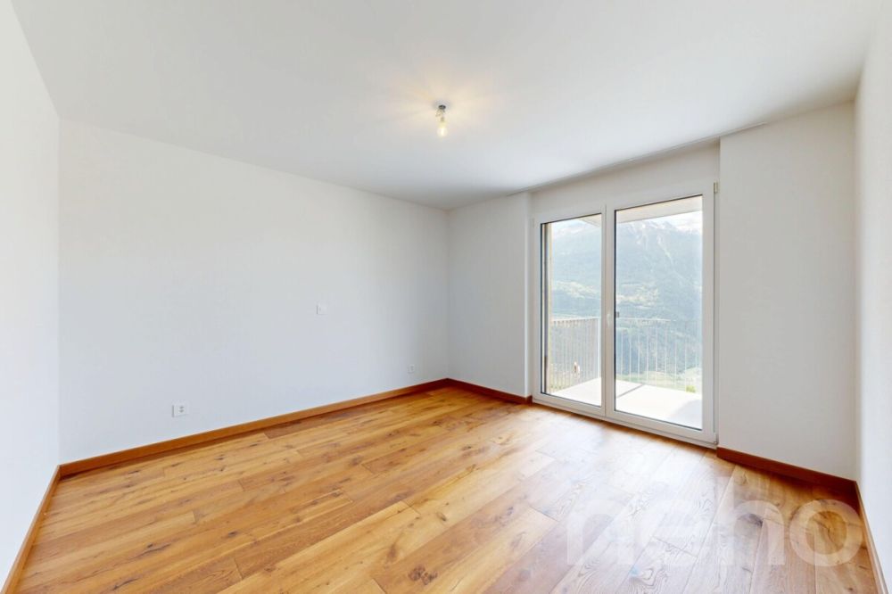 Neubauwohnung mit Bergblick in Erschmatt -  Bild 9