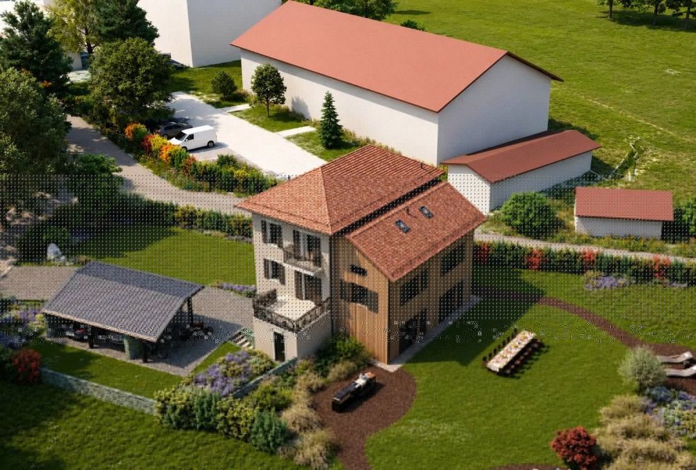 Charakteristisches Penthouse mit privatem Garten und CASATAX-Berechtigung in Cartigny -  Bild 3