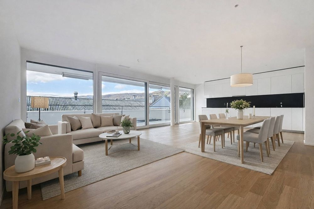 Neue 4.5-Zimmer-Wohnung mit überdachten Balkonen -  Bild 4