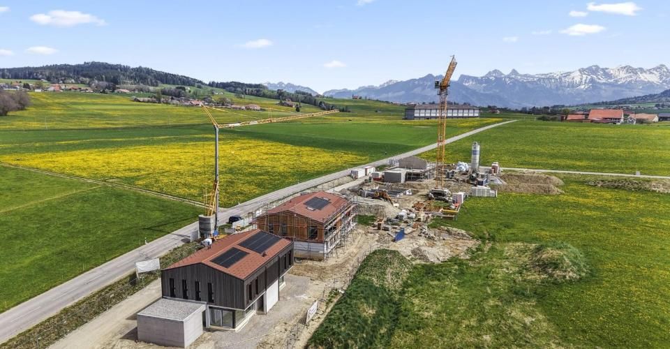 6 Villas jumelées neuves de 5.5 pces à Sâles - Maison jumelée 5.5 pièces - image - 2