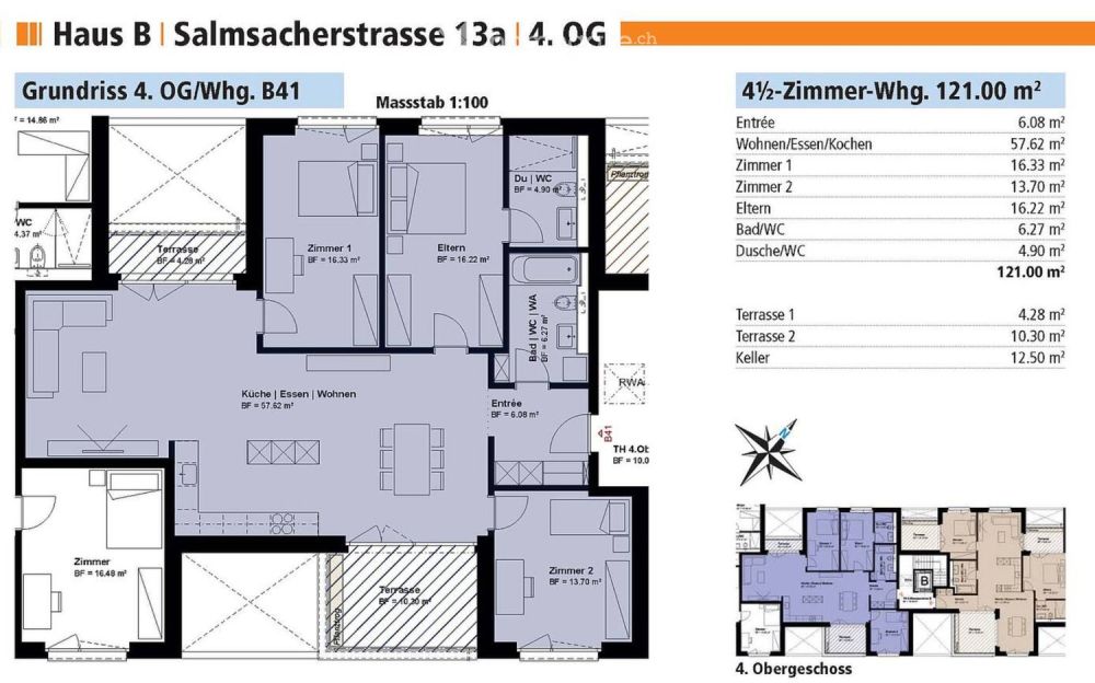 Nachmieter für Wohnung mit Berg- & See-Sicht gesucht -  Bild 2