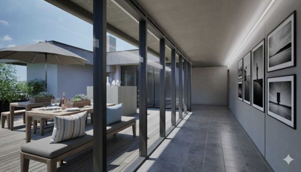 Exklusive 5.5-Zimmer-Attikawohnung - die Verwirklichung Ihres Traums! - Gemeinsame Terrasse