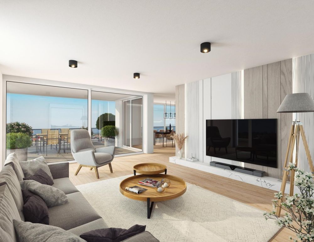 Moderne Attika / 5.5-Zimmer-Neubau-Wohnung mit Minergie-Standard in Steg VS -  Bild 2