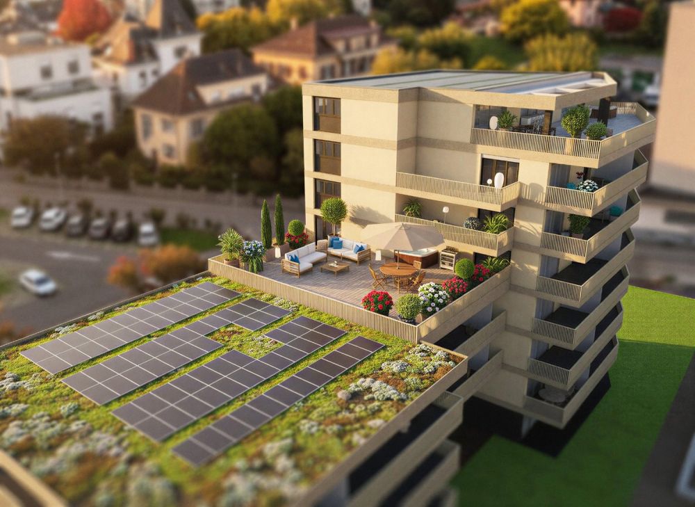 Magnifique appartement avec terrasse sur toit - Esplanade Léonard Martigny - Bild 1