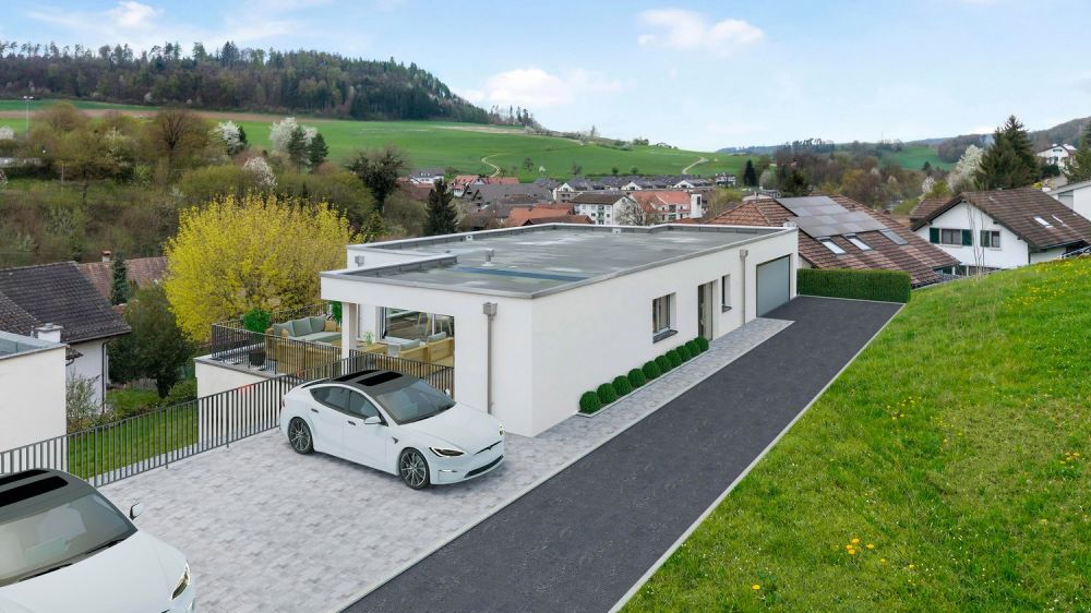 Neubau im Grünen mit Weitsicht -  Bild 6