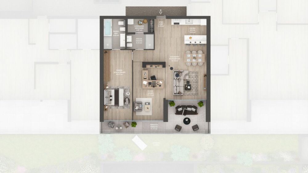Porta al Paradiso - Locarno Monti - 3.5-Zimmer-Wohnung 2. OG (W9) -  Bild 11