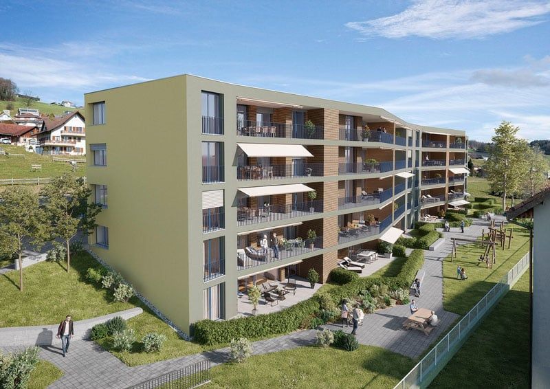 Sternmatt * Neue 3.5 Zimmer-Gartenwohnung -  Bild 1