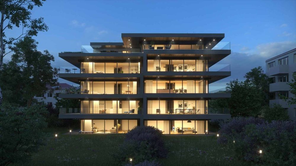 Die Uferpromenade des Genfersees - Leben Sie das Besondere in Pully | Lot 7 - Façade Sud