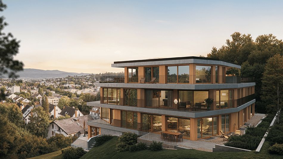 Exklusive, ruhige und moderne Geschosswohnung mit romantischem Balkon und Waldsicht - W7 -  Bild 3