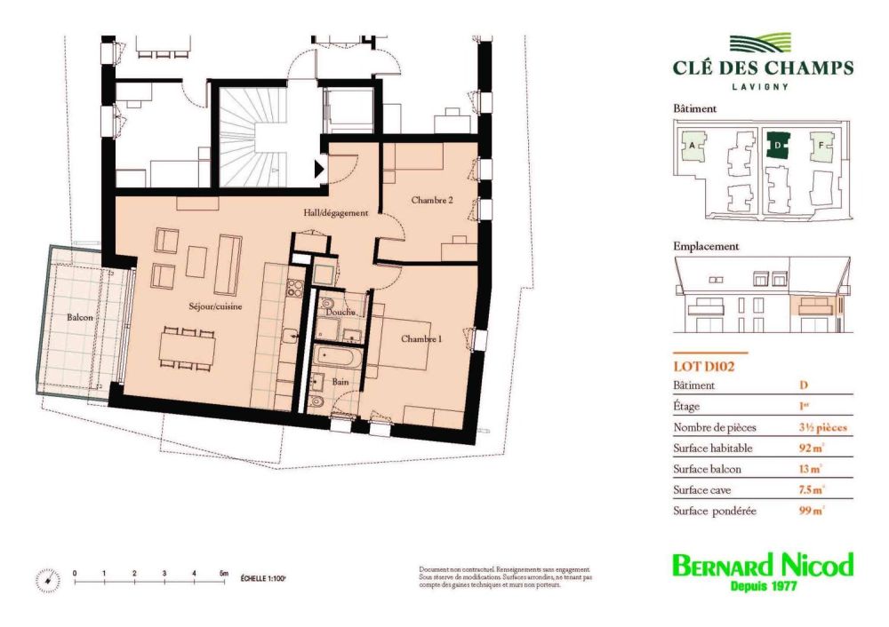 Nouvelle Promotion! Appartements de 3.5 à 5.5 pièces avec terrasses et balcons -  Bild 2