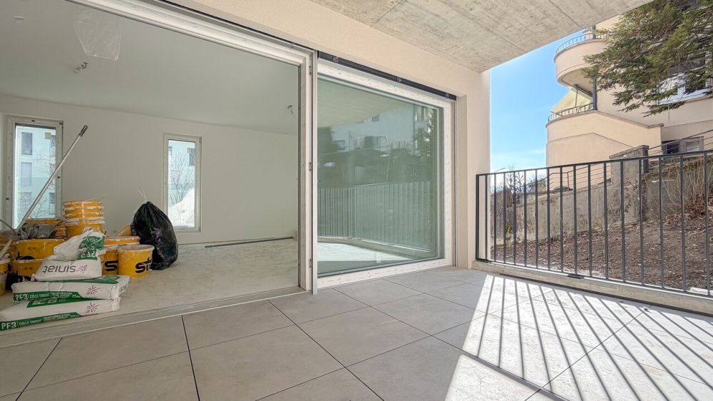 CHARMANT 3.5P NEUF AVEC TERRASSE A DEUX PAS DE LA GARE DE FRIBOURG - Bild 6