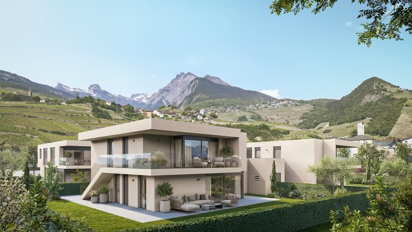 L'Écrin d'Erbignon - Villa contemporaine à Conthey -  Bild 9