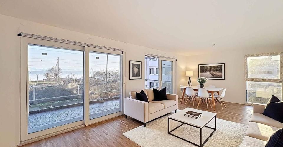 Superbe 3.5 pièces neuf avec vue sur le lac - Appartement 3.5 pièces - image - 2