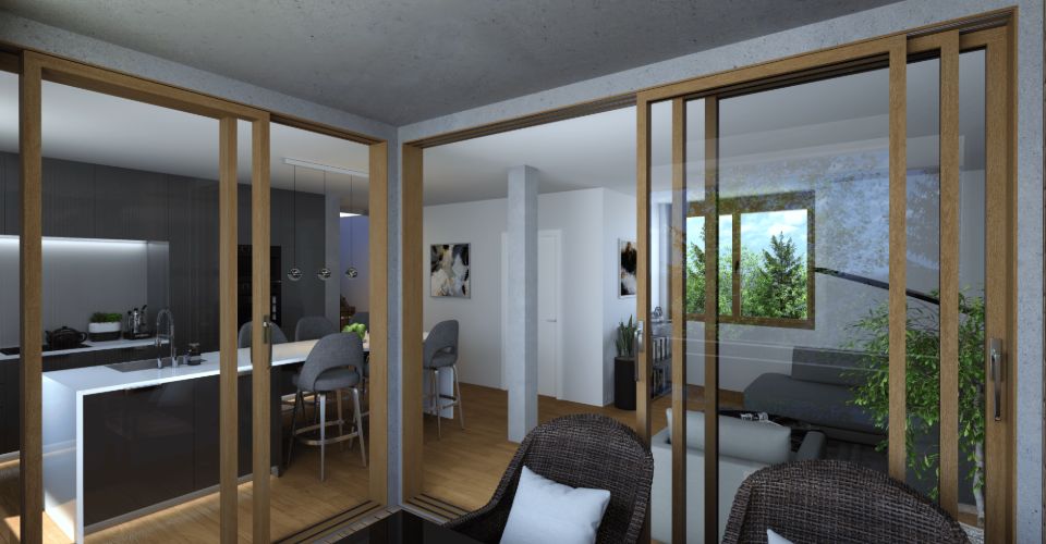 Villa B - Une Oasis à Lancy - Villa 6 pièces - image - 3