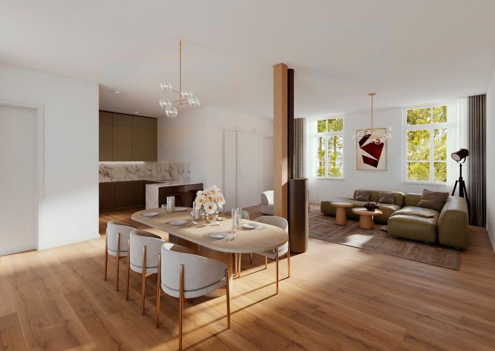 3.5-Wohnung im EG mit Balkon - kaufen in Krummenau SG - Bild 1