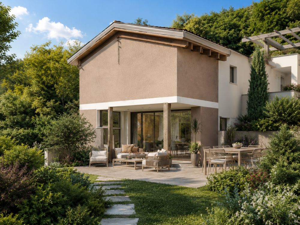 NUOVO PROGETTO:MODERNA CASA UNIFAMILIARE CON GIARDINO PRIVATO -  Bild 1